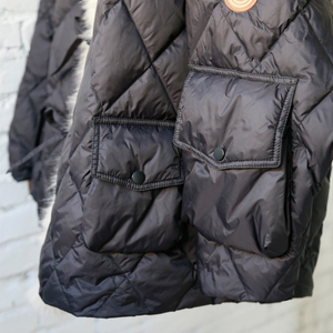 Nouveau modèle Manteau léger entièrement doublé avec grand col en fourrure de <span class=keywords><strong>renard</strong></span> Manteau en duvet pour femme - Product Image 5