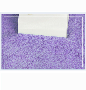 Fabricante directo de lana de <span class=keywords><strong>coral</strong></span> absorbente toalla seca pelo tapa diadema conjunto de cuatro - Product Image 6