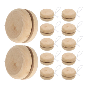 Juguetes de Yoyo de Madera para Niños con Logotipo Personalizado Grabado y Serigrafiado, Regalos Promocionales para Niños con MOQ Bajo - Product Image 1