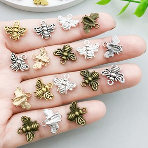 จี้รูปแมลงผึ้งเคลือบสีหลากหลายแบบ DIY อุปกรณ์ตกแต่งเคสโทรศัพท์ พวงกุญแจ จี้เครื่องประดับ - Product Image 2