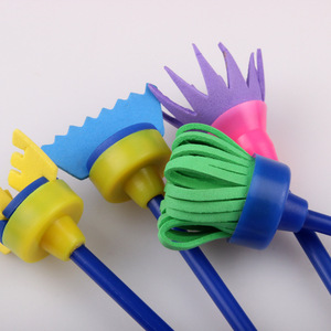 Xin Bowen Set di 4 Pennelli in <span class=keywords><strong>Spugna</strong></span> per <span class=keywords><strong>Disegno</strong></span>, Kit di Pittura con <span class=keywords><strong>Spugna</strong></span> per Bambini, Prodotto nello Zhejiang - Product Image 5