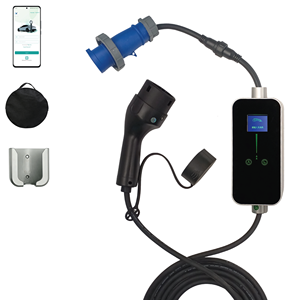 Nuevo Cargador para Vehículos Eléctricos CEE Azul de 7kW Tipo 2 CA Monofásico Portátil - Product Image 1