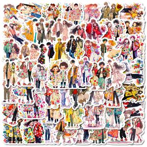 Etiquetas Adhesivas Redondas de PVC Impermeables Personalizadas para Año Nuevo, Impresión Resistente a los Rayos UV, Diseño Holográfico, 100 Unidades, Etiqueta Publicitaria - Product Image 6