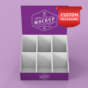 High Quality Custom Coated Paper <b>Display</b> Organizer Tray with Logo/Graphic Design for Retail Merchandising-OEM/ODM Brand - Product Image 3