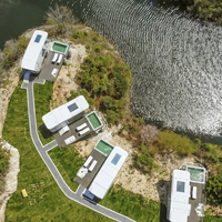 Tiny House de luxe préfabriquée en conteneur maritime, maisons modernes de Chine, capsules de couchage de 20 et 40 pieds, capsules de couchage pour hôtel
