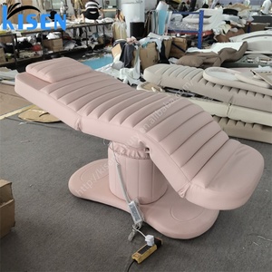 Kisen Black <b>Pink</b> White Classic Comfortable Table Bed Tattoo Furniture Facial Adjustable Height Beauty <b>Chair</b> - Product Image 3