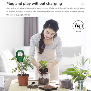 Herramienta de plantación de jardín 3 en 1, <span class=keywords><strong>Sensor</strong></span> de Metal, humedad del suelo, <span class=keywords><strong>pH</strong></span>, medidor de fertilidad, Monitor analizador - Product Image 5