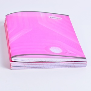 Directo de fábrica Simple transparente PP cuaderno estudiante educación línea francesa cuaderno impermeable duradero portátil - Product Image 4