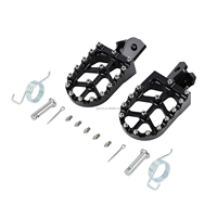 Repose-pieds larges antidérapants en aluminium CNC 6061 JFG Surron Light Bee X S pour moto tout-terrain, motocross et trail