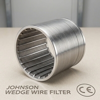 Cylindre filtrant en acier inoxydable certifié ISO9001 et CE, à grille en fil de fer de 30 pouces, pour filtres de puits d'eau et filtres à sable