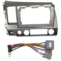Autoradio Android 15 BQCC pour Honda Civic 8ème génération 2005-2011, Carplay, Android Auto, lecteur stéréo de voiture, Wifi 4G, lecteur DVD de voiture 2DIN
