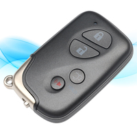 SZMAISHI Télécommande intelligente 4 boutons pour hayon, carte de clé de voiture 6601 FCCID HYQ14AEM pour L-exus LX570 PN 89904-60A00, clé vierge pour véhicule