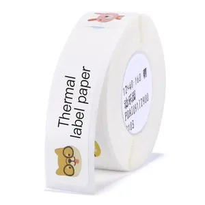 Jingchen Thermische Zelfklevende Blank Label Barcode Code Sticker Labels Kleur 12 * 40mm-C