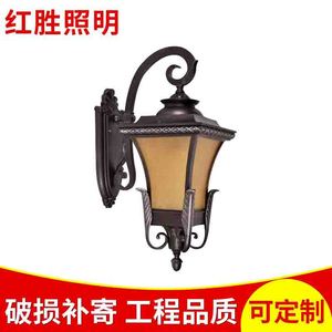 Lámpara de pared para exteriores, cuadrada, LED, impermeable, 110-240V, para jardín, camino, villa - Product Image 3