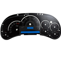 Panel de Instrumentos Universal para Automóvil, Teclado de Membrana, Montaje Superficial, Tamaño y Color Personalizados, Adhesivo de Plástico para Reequipamiento Interior de Automóviles