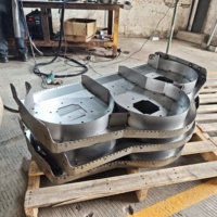 Servicio de Procesamiento de Piezas Metálicas Personalizadas OEM, Soportes de Acero Inoxidable, Aluminio y Acero Dulce, Corte Láser y Doblado