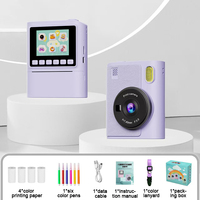 Appareil photo instantané pour enfants Z900 avec écran IPS de 2,4 pouces, 48 millions de pixels, zoom 8x, impression thermique, jeux, jouets pour enfants, cadeaux