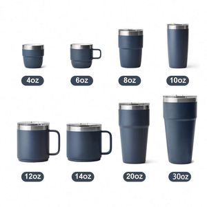 20oz 30oz Powder Coated Tumbler Stackable Stainless Steel Drinking <b>Coffee</b> Cup Double Wall Insulated Mug Sports Water <b>Bottle</b> - Product Image 4