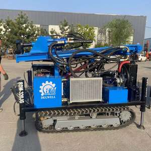 Nueva Perforadora de Roca Portátil, Equipo de Perforación de Pozos de Agua de 320 m, Perforadora de Orificios de 42 kW con Motor Diésel, Equipo Rotatorio con Componentes Principales - Product Image 5