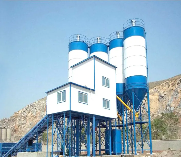 Concrete batching plant 3 cub 4 cub concrete mixer station for sell with ce and eac Concrete mixing plant Cement mixing station