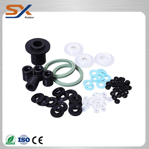 Shuoxi tùy chỉnh đúc EPDM NBR Neoprene Silicone cao su linh hoạt bụi che absorber Bellows rammer đúc chế biến có sẵn - Product Image 3