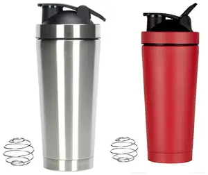 Doreers — bouteille Shaker en acier inoxydable 750ML, mixeur étanche pour fitness, tasse de sport, gobelet isolé sous vide à Double paroi