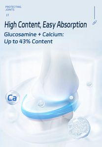 Cápsulas de glucosamina y carbonato de calcio Kerupa, soporte óseo de fácil absorción para suplemento diario - Product Image 4