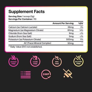 Electrolyte <strong>Powder</strong> Keto Electrolyte Drink Workout Supplement Formula <strong>Rehydration</strong> Recovery Electrolytes Drink <strong>Powder</strong> for Sport - Product Image 2