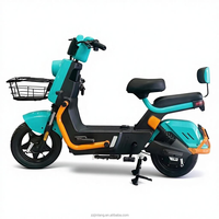 Scooter électrique longue portée 72V 20AH 75KM 1000W, E-Moped double passager, pneu sous vide 300-10, phare LED, vente en gros
