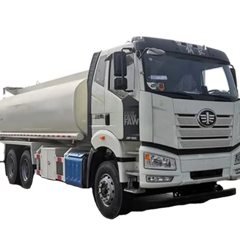 Used Faw Jiefang J6P 320hp 8X4 Diesel Cargo Truck Manual High Top Flat Top Liquid Carrier Dangerous Goods Transport Euro 5