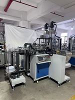 Machine d'estampage à chaud servo semi-automatique industrielle pour l'impression à haut volume de logo sur des plateaux/récipients alimentaires en papier et en plastique
