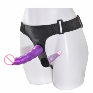 gürtel doppeldildo Strap-On-Slip mit Doppeldildo schwarz ❤️ online bestellen main image 1