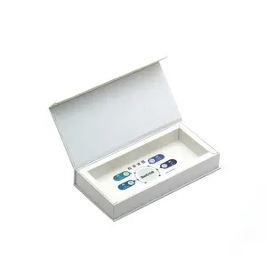 स्वास्थ्य परीक्षण नमूना किट के लिए पुनर्एजेंट किट चुंबकीय ढक्कन के साथ लक्जरी उपहार पैकेजिंग बॉक्स