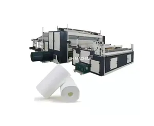 CE Small Business Ideas Automatic Color Printing Toilet Roll Paper Kitchen Towel Embossing Making Machine