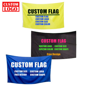 Banderas Personalizadas con Impresión 3x5, Cualquier Tamaño, <span class=keywords><strong>para</strong></span> Equipos de Fútbol, Deportes, <span class=keywords><strong>Banderines</strong></span> <span class=keywords><strong>Personalizados</strong></span>, Banderas de Cumpleaños, Suministro Directo de Fábrica - Product Image 1