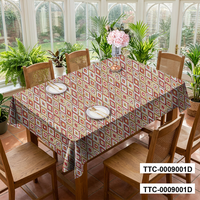 Protecteur de table décoratif moderne en plastique blanc solide pour salon, table à manger, résistant à l'huile, imperméable, décoration intérieure