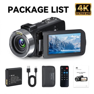 Videocámara 4K Ultra HD HDV03, Cámara de Video Digital de 80MP, <span class=keywords><strong>Zoom</strong></span> 18X, Pantalla IPS Giratoria de 3 Pulgadas, WiFi, DV Portátil para Viajes y Vlogging - Product Image 5
