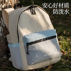 กระเป๋าเป้สะพายหลังแบบลำลอง Beenlove ขนาด 20 ลิตร พับเก็บได้ สำหรับเดินทางกลางแจ้ง ดีไซน์สีสันตัดกัน สายสะพายไหล่ ช่องซิปด้านใน - Product Image 5