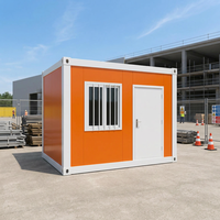 Maison conteneur démontable 20ft 40ft, structure en acier modulaire préfabriquée, bureau de chantier et dortoir pour projets EPC