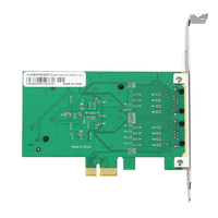 Adaptador de Red Gigabit de Doble Puerto Intel 82576 PCI-X 1000Mbps RJ45, Tarjeta LAN de Escritorio, Ethernet NIC, Cableado