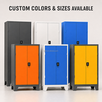 Armoire à outils en acier robuste et sécurisée avec serrure à combinaison numérique, personnalisable OEM/ODM, verrouillage à 3 points, 3 tiroirs - Rangement de garage