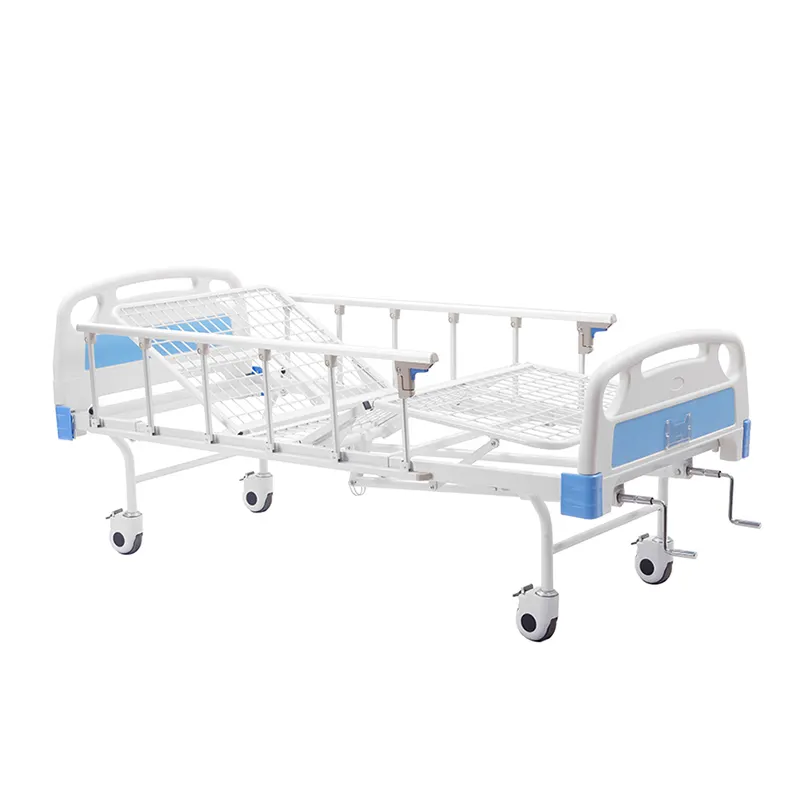 Juyi-cama de Hospital Manual multifuncional, 2 funciones