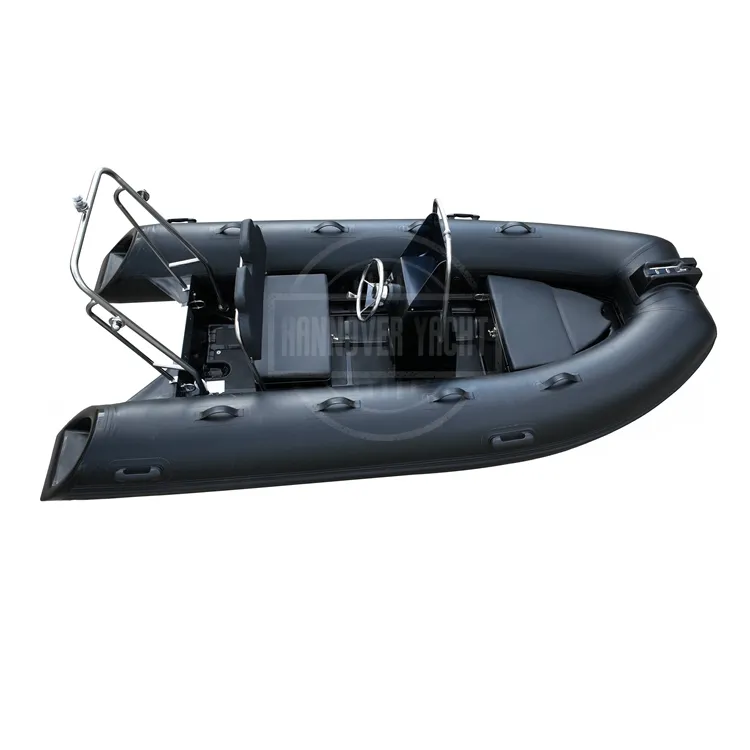 Capa de fundo lisa caixa de assento para barcos a remo Orca/Hypalon/PVC com costela de fibra de vidro