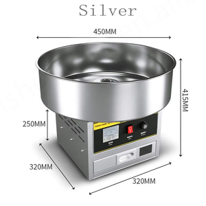 Máquina eléctrica de algodón de azúcar con cúpula, componentes de núcleo de rodamiento de acero inoxidable, fácil de operar, 1 año de garantía a la venta - Product Image 4