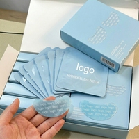 Masque pour les yeux contre les cernes avec logo personnalisé, à l'arbutine et à la vitamine C pour éclaircir et unifier le teint, réparation, patch hydrogel pour les yeux