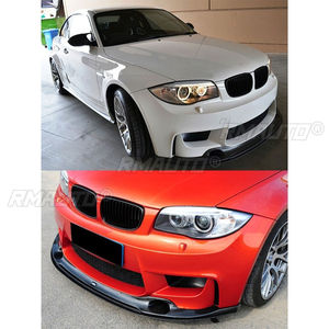 Fibra de carbono real para BMW 1M E82 2011-2013, protector de parachoques delantero, kit de carrocería, protector de parachoques, cubierta protectora, accesorios para coche - Product Image 5