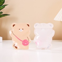 Sacs en Mylar découpés en forme de dessin animé, pochettes personnalisées imprimées avec fermeture éclair pour emballages de snacks, bonbons et cadeaux