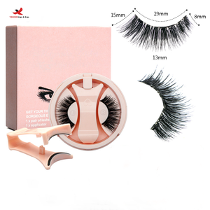 HQ Mixed Proc Discount Factory Price 3d Natural Quantum <b>Magnetic</b> False <b>Eyelash</b> Wholesale False Magnet Fiber Lashes - Product Image 1