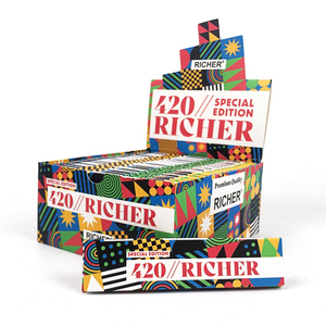 Papel de Liar Richer 420 Edición Especial, Tamaño King Size Slim, Diseño Moderno - Product Image 3