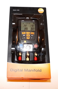 Manómetro Digital Testo 549 para Refrigerante de Aire Acondicionado, Rango de Temperatura de -20 °C a +60 °C, -1 a 60 Bar, IP42 - Product Image 6